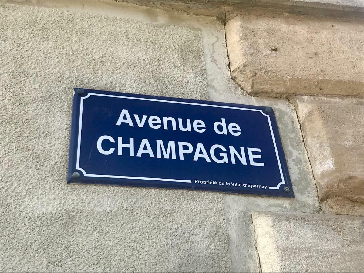 La Bulle De Champagne Lägenhet Épernay Exteriör bild